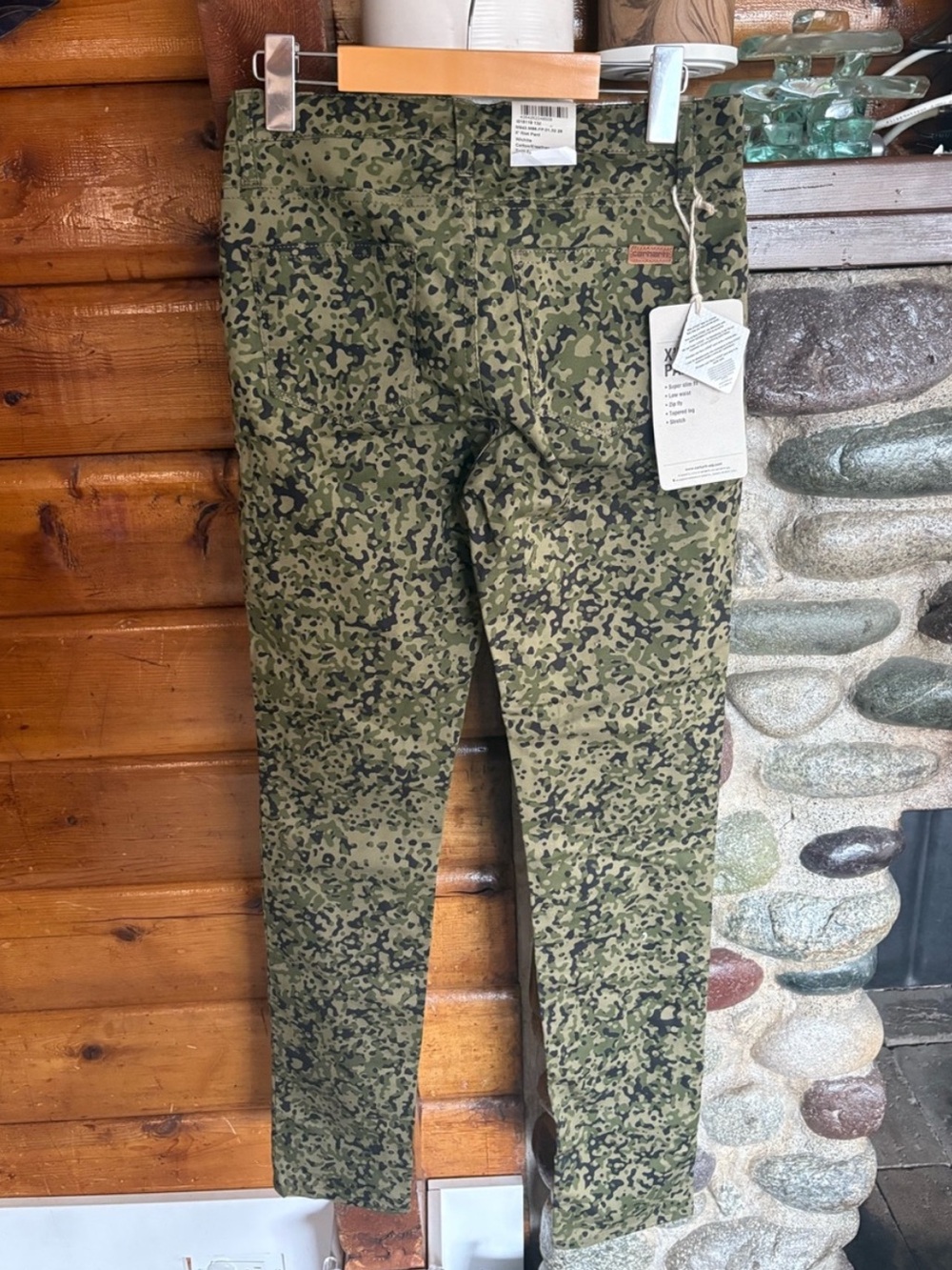 NWT Carhartt WIP X’ Riot Pant discontinued Camo Skinny Pants Witchita 28
